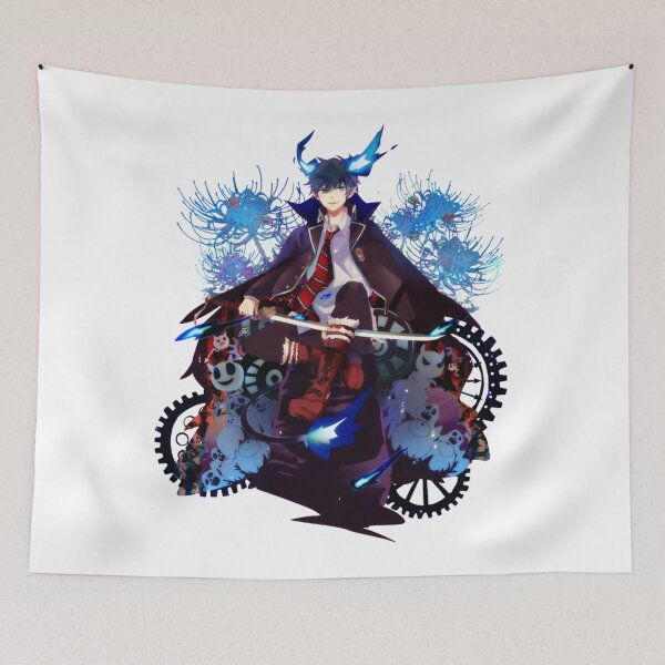 Item preview, Rin sword exorcist anime blue symbol classic designed and sold by DarylBernice.
