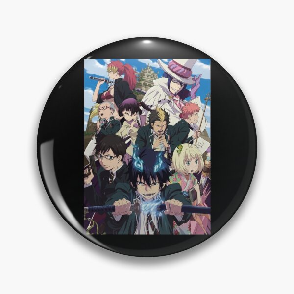 Item preview, Characters exorcist adventure anime blue poster designed and sold by DarylBernice.