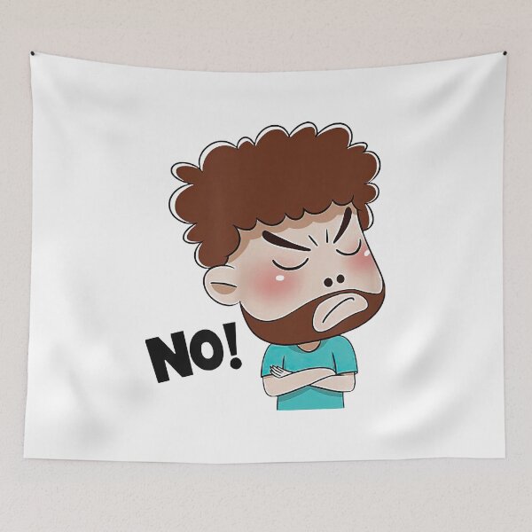 Item preview, FUNNY CARTOON STICKERS NO designed and sold by Ahmadeshop.
