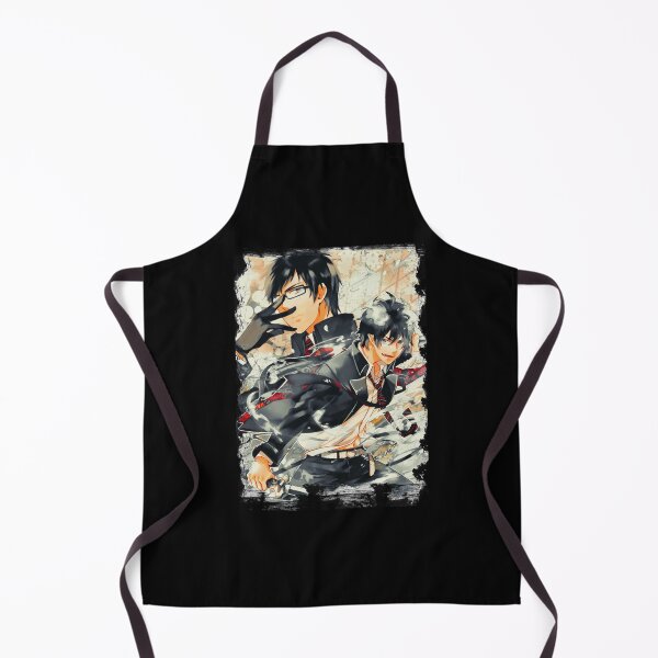 Item preview, best friend Rin and yukio blue action anime exorcist vintage cover designed and sold by DarylBernice.