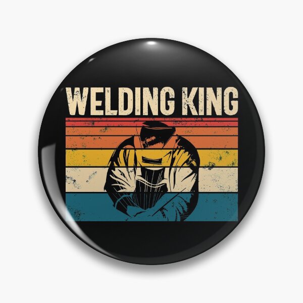 Artikelvorschau, Welder King Retro Expert Vintage Welder Father's Day Gift Gear entworfen und verkauft von DynamicDesign.