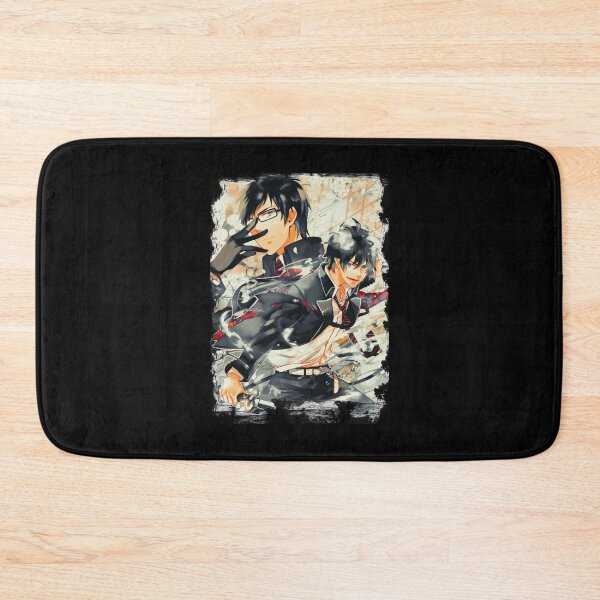 Item preview, best friend Rin and yukio blue action anime exorcist vintage cover designed and sold by DarylBernice.