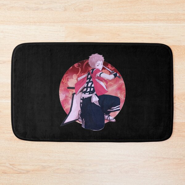 Item preview, The little boy pink hair exorcist anime blue circle design designed and sold by DarylBernice.