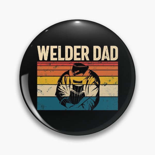 Artikelvorschau, Welder Dad Retro Expert Vintage Welder Father's Day Gift Gear entworfen und verkauft von DynamicDesign.
