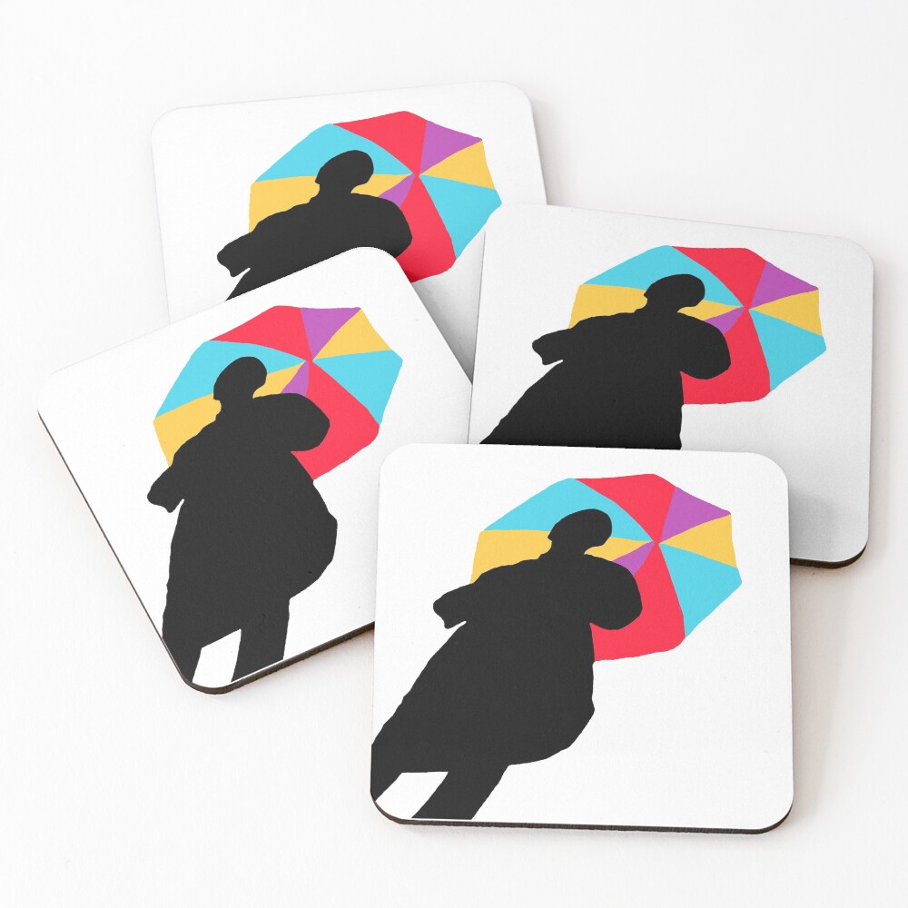 Shadow Umbrella Coasters (Set of 4)