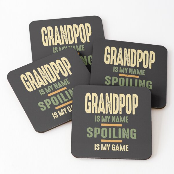 Item preview, Grandpop Is My Name Spoiling Is My Game - Dad and Grandpa designed and sold by cidolopez.