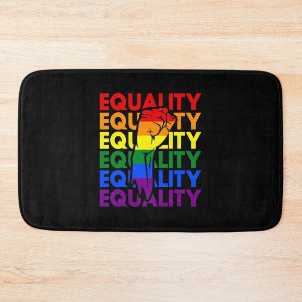 Item preview, Lgbt Equality Gay Rights Protest Rainbow Raised Fist designed and sold by DeclanMoss.