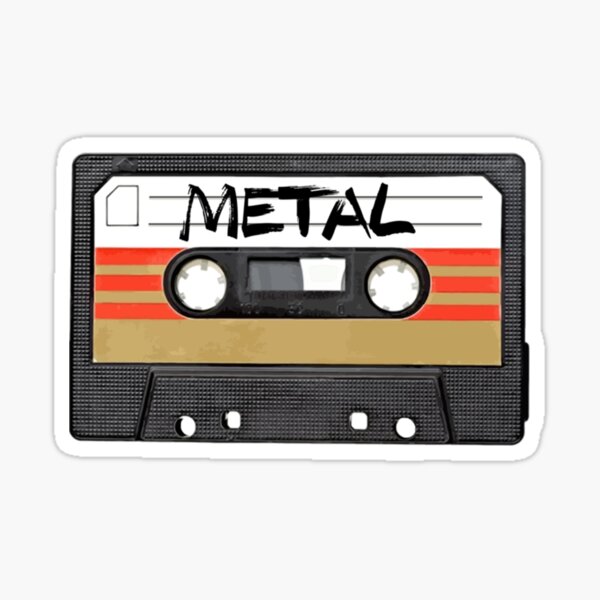 Heavy metal Music band Sticker