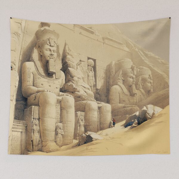 Item preview, Great Temple of Abu Simbel - Egyptian Art designed and sold by AlexSin.