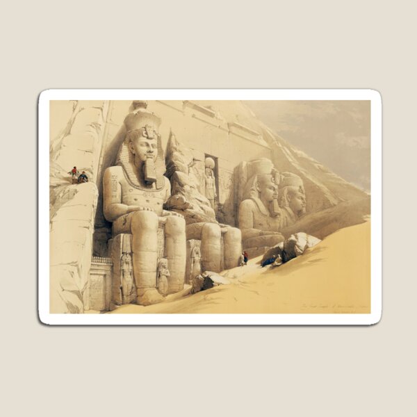 Item preview, Great Temple of Abu Simbel - Egyptian Art designed and sold by AlexSin.