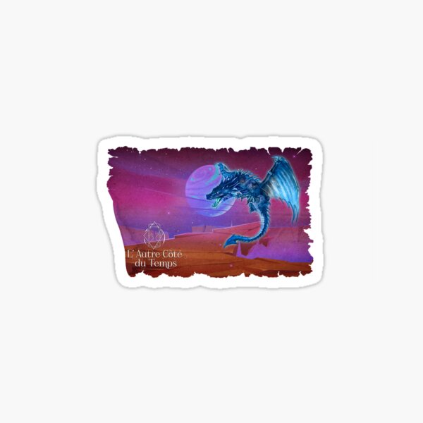 Blue Dragon Sticker