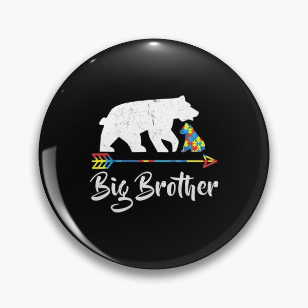 Item preview, Big Brother Bear Autism Awareness Proud Autism designed and sold by MillieConnor.