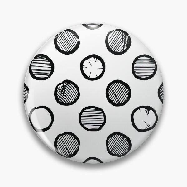 Item preview, Black and White Polka dot, Black and White Polka dot Pattern, Black and White Polka dot Design, Polka Dot designed and sold by graphic-genie.