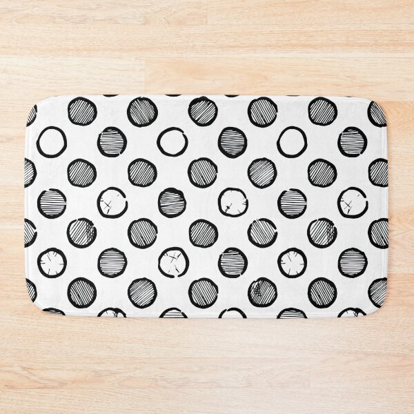Item preview, Black and White Polka dot, Black and White Polka dot Pattern, Black and White Polka dot Design, Polka Dot designed and sold by graphic-genie.