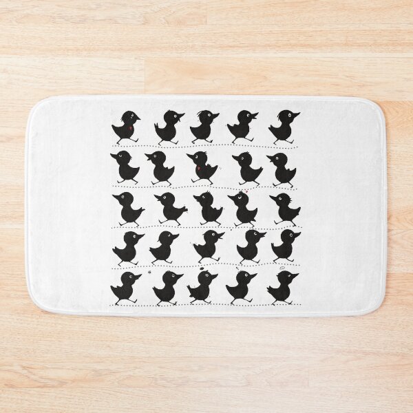 Item preview, Cute funny birds walking in line designed and sold by marina63.