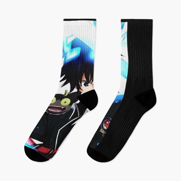 Item preview, Rin and pet blue fantasy exorcist anime graphic designed and sold by DarylBernice.