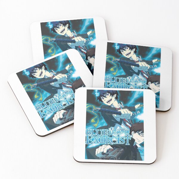 Item preview, Rin and yukio fight blue fantasy exorcist anime cover designed and sold by DarylBernice.