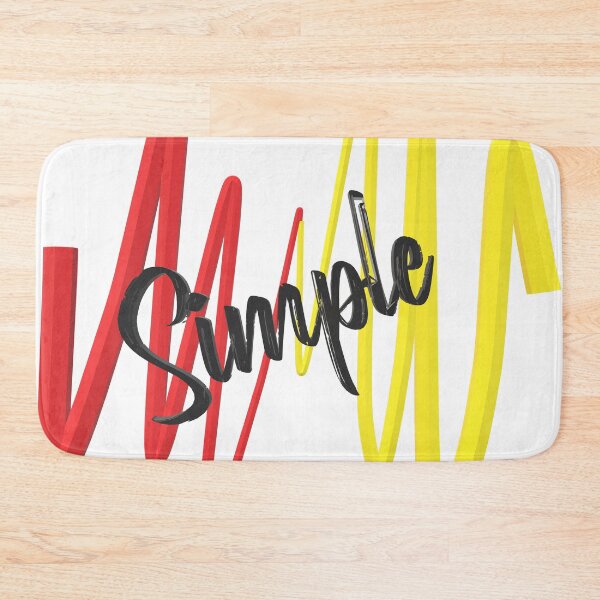 Item preview, SIMPLE ART designed and sold by BubbleShopLK.