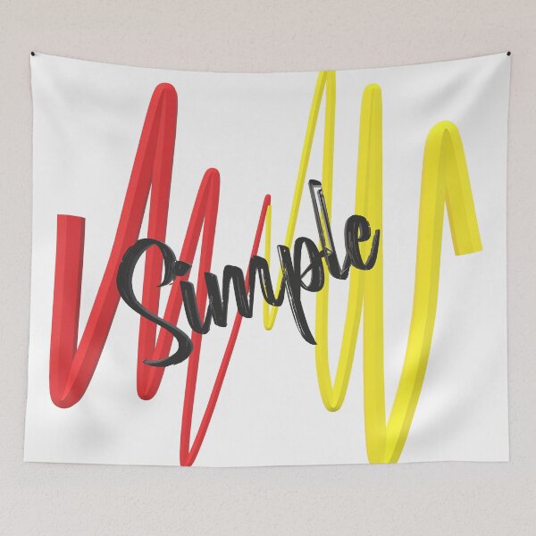 Item preview, SIMPLE ART designed and sold by BubbleShopLK.