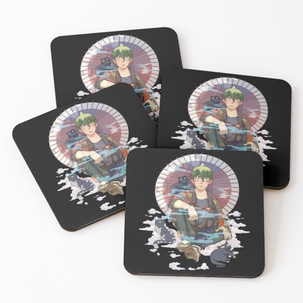 Item preview, Amaimon with cat blue fantasy exorcist anime art designed and sold by DarylBernice.