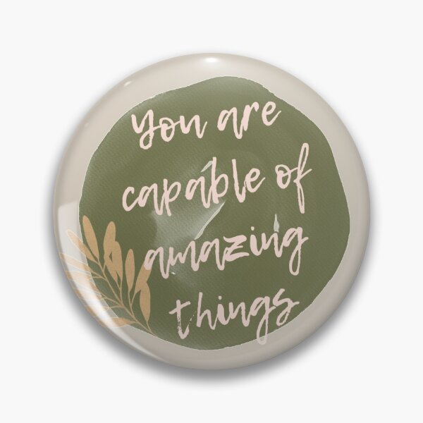 Item preview, You Are Capable designed and sold by Elsabe Smith.