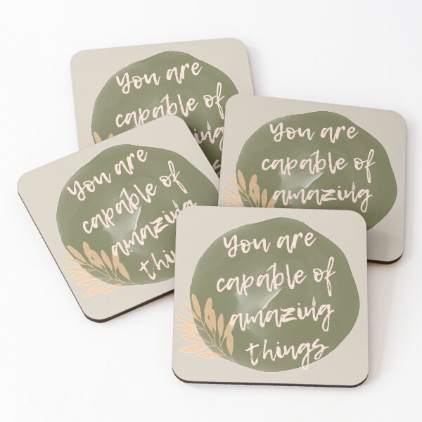 Item preview, You Are Capable designed and sold by Elsabe Smith.