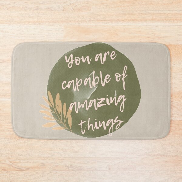 Item preview, You Are Capable designed and sold by Elsabe Smith.