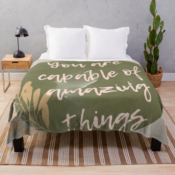 Item preview, You Are Capable designed and sold by Elsabe Smith.