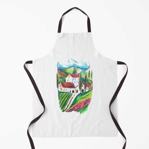 Item preview, House and fields designed and sold by abigailj-art.