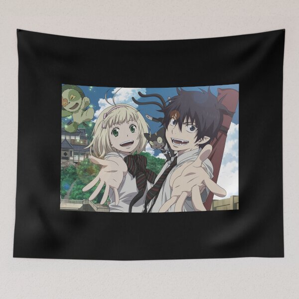 Item preview, Couple rin and moriyama blue fantasy exorcist anime graphic designed and sold by DarylBernice.