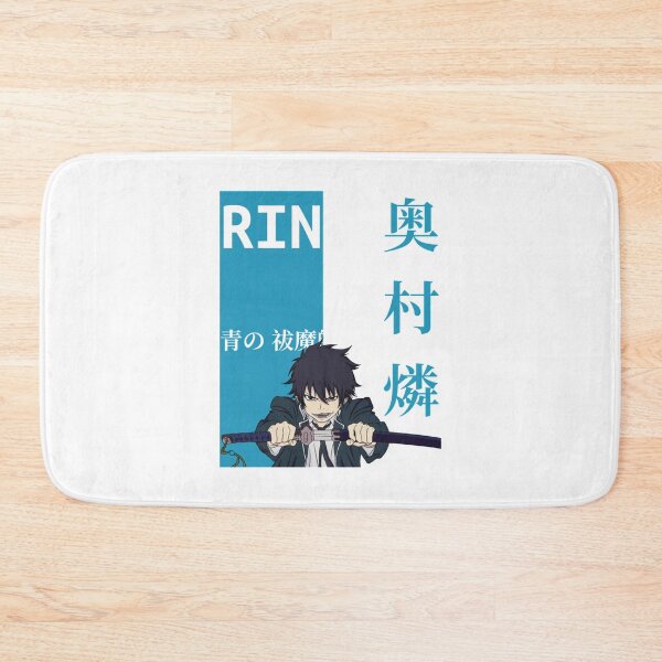 Item preview, Rin blue sword exorcist japanese anime poster designed and sold by DarylBernice.