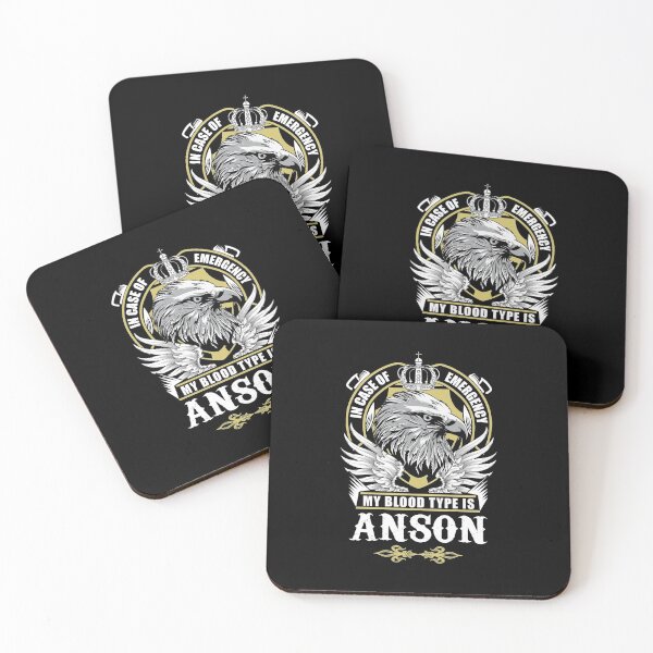 Item preview, Anson Name T Shirt - In Case Of Emergency My Blood Type Is Anson  Gift Item Tee.Png designed and sold by oersjacque.
