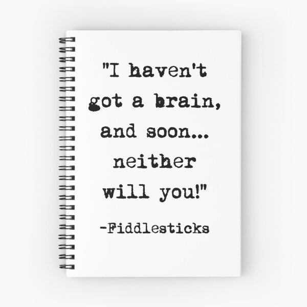 Item preview, Fiddlesticks quote designed and sold by iPixelian.