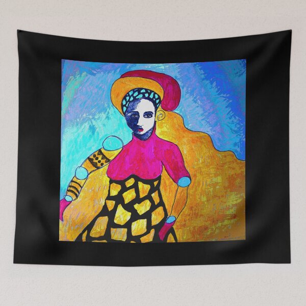 Item preview, Lady With Gold Hair designed and sold by Sarah Curtiss.