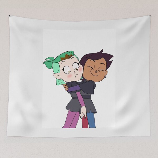 Item preview, Luz & Amity Hug - Lumit| Perfect Gift | Owl house gift designed and sold by sosoblan.
