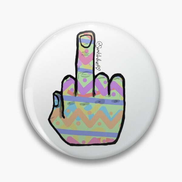 Item preview, The Finger says no.  designed and sold by SamIsWhat8.