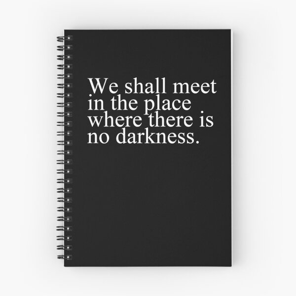 Item preview, Orwell 1984 - We shall meet in the place wehre there is no darkness. designed and sold by marisaurus.