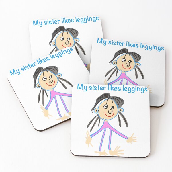 Item preview, Mango’s sister likes leggings designed and sold by Mangos-Dinos.