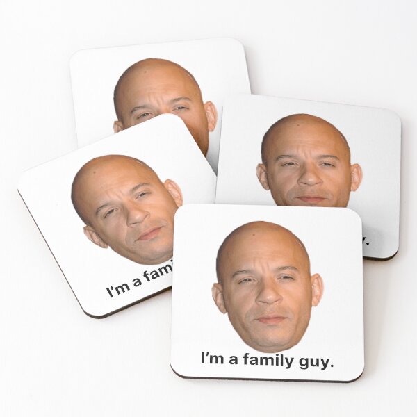Artikelvorschau, Vin Diesel Family Guy Meme entworfen und verkauft von NamColors.