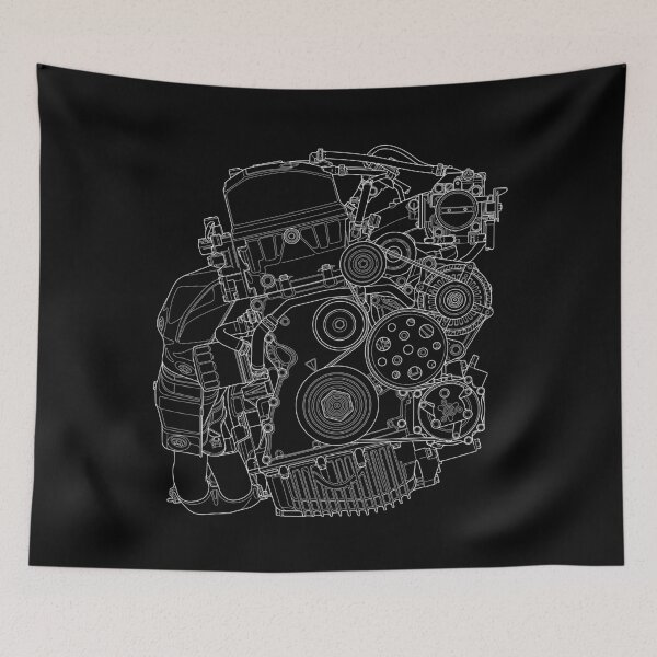 Item preview, Honda S2000 Engine - F20C/F22C - White designed and sold by André Cordeiro.