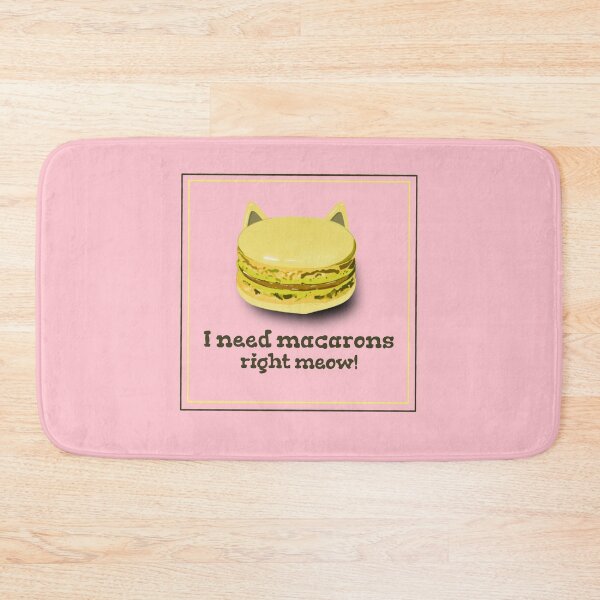 Item preview, Macarons right meow pink designed and sold by Weather gifts .