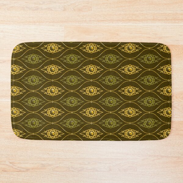 Item preview, Katy Perry Never Really Over Gold Batik Pattern Brown Background 1 designed and sold by cryaboutitnow.