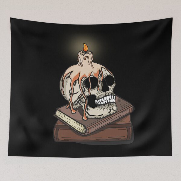 Item preview, Read by skull light  designed and sold by Purplepugprints.