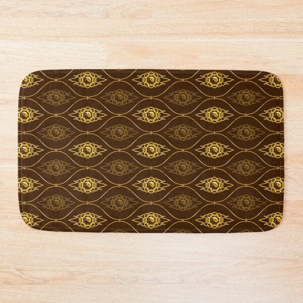 Item preview, Katy Perry Never Really Over Gold Batik Pattern Maroon Background 1 designed and sold by cryaboutitnow.