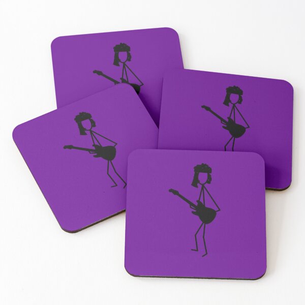 Item preview, Stickman woodstock guitar hero rock star designed and sold by Bammodesigns.