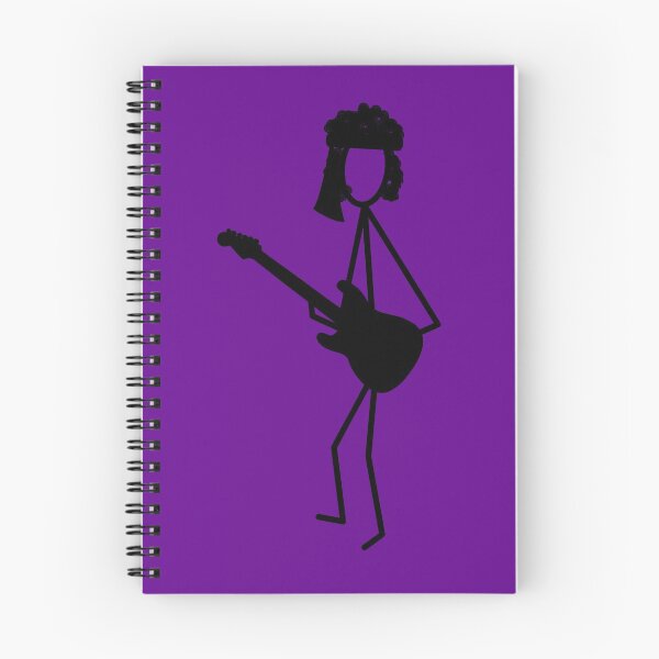 Item preview, Stickman woodstock guitar hero rock star designed and sold by Bammodesigns.