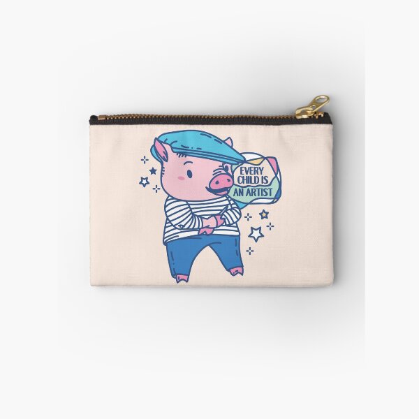 Item preview, Funny Animal Artist pun Pablo Pigcasso with quote  designed and sold by SPIRIMAL.