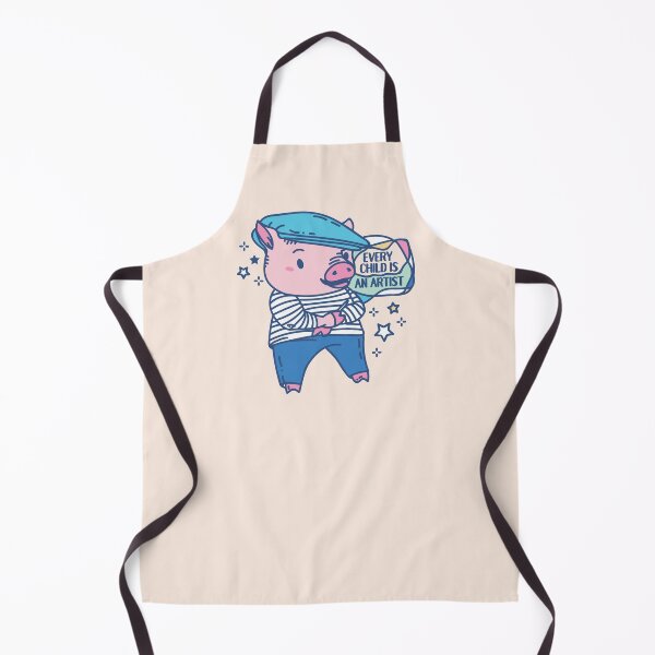 Item preview, Funny Animal Artist pun Pablo Pigcasso with quote designed and sold by SPIRIMAL.