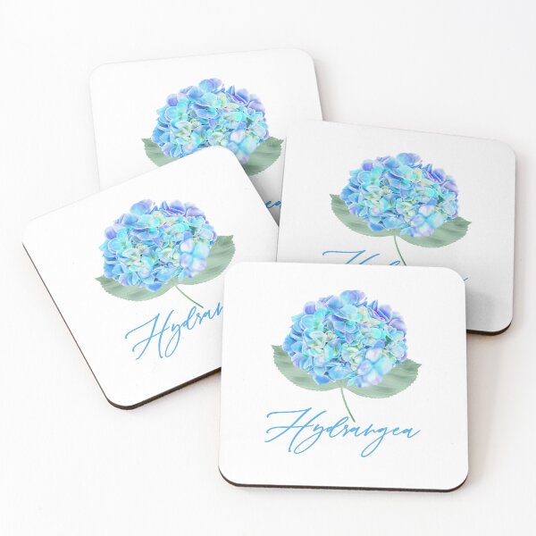 Item preview, Blue Purple Hydrangea Flower Retro Garden Art designed and sold by funnytshirtemp.