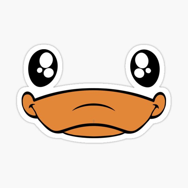 Cute Duck Lover Owner Sticker